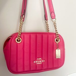 Coach Linear Quilted Cammie shoulder bag